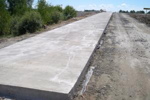 Бетонна дорога Міст с. Великий Крупіль будівництво ферми